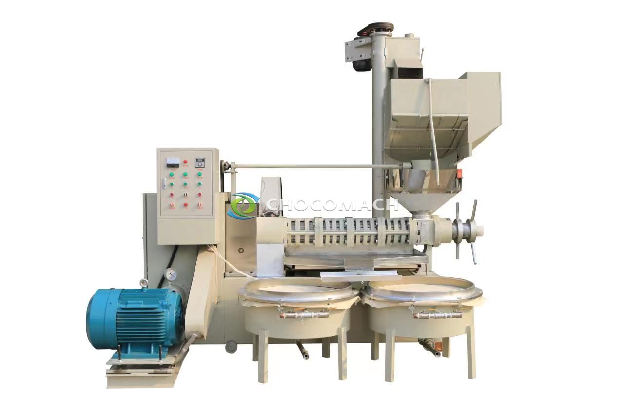 Screw Oil Press Cocoa Processing 