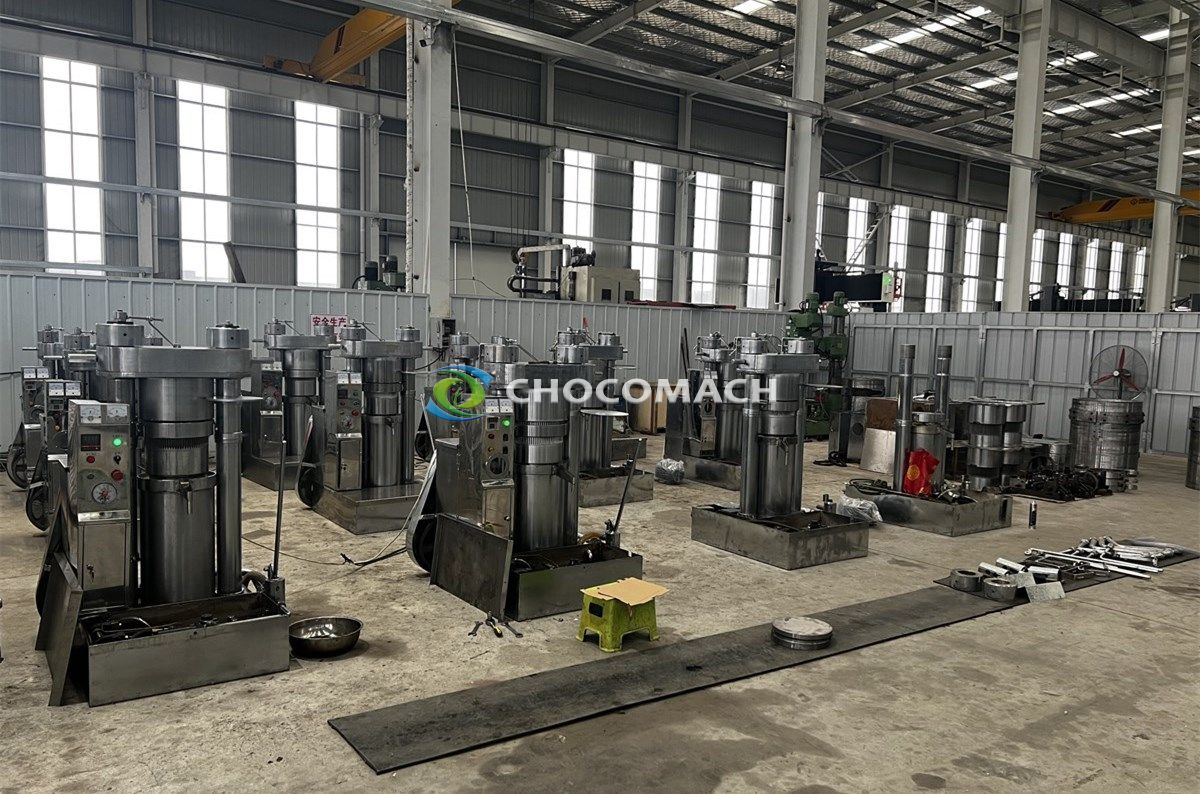 chocomach-hydraulic oil press manufacturing YZL