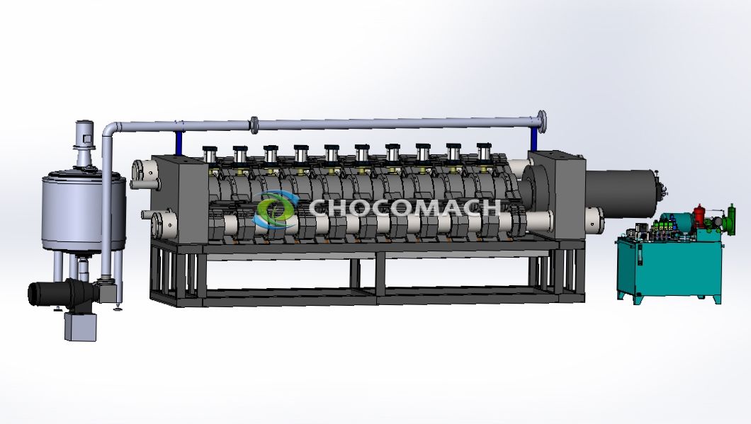 Automatic Hydraulic Cocoa Butter Press YZW/L