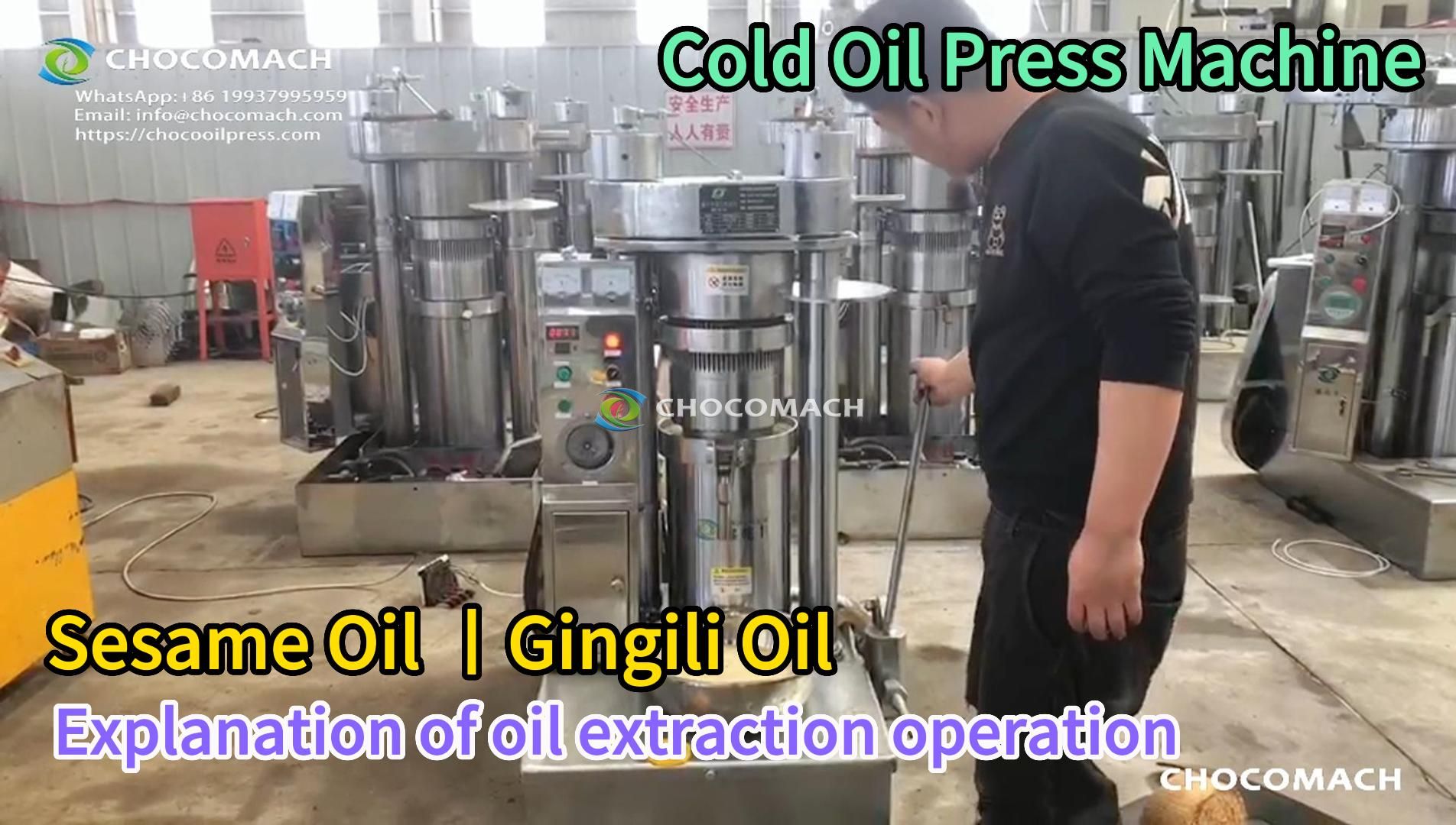 Hydraulic oil press test machine before shipment