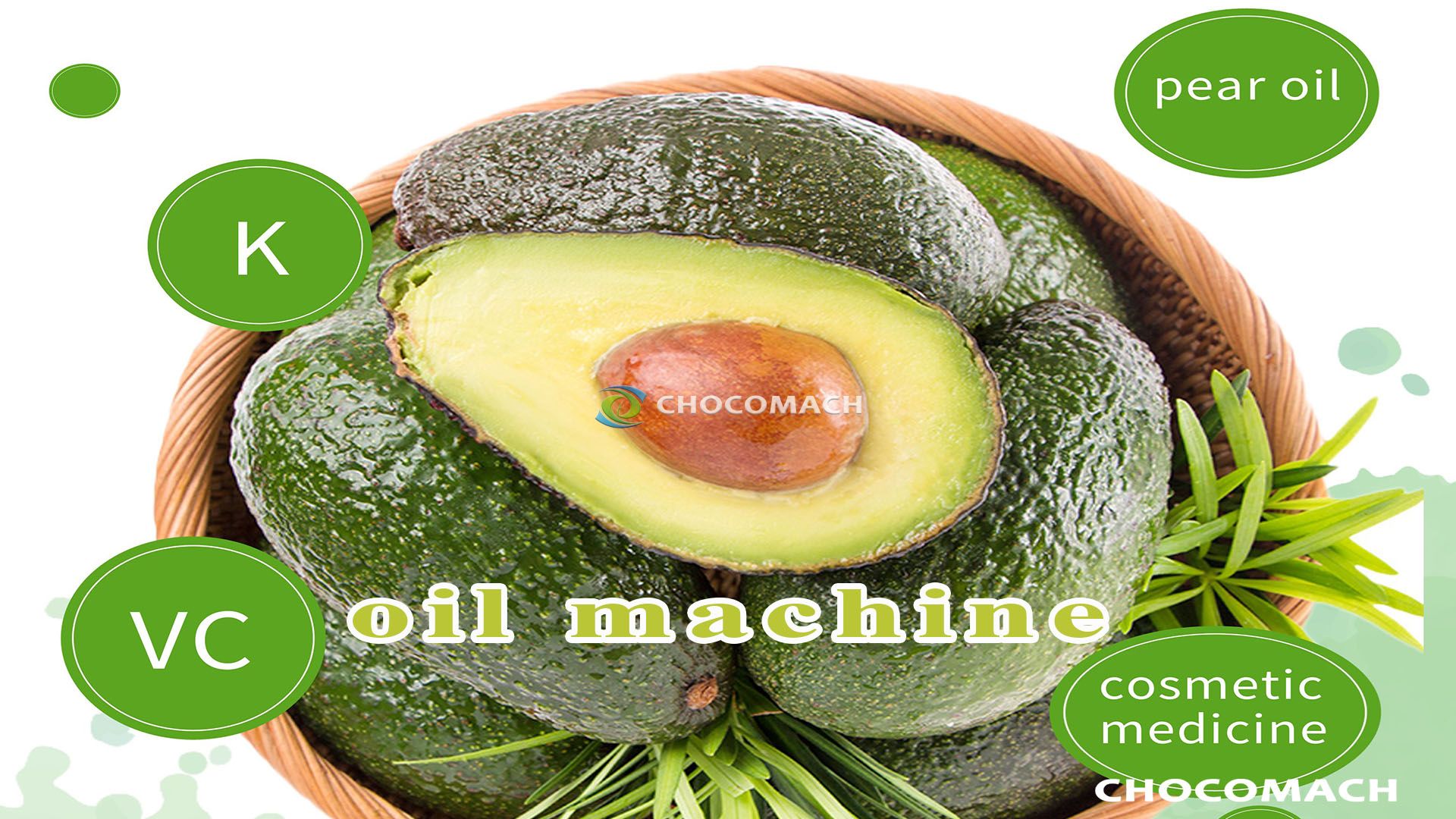 How to choose avocado (oil pear) processing and extraction technology? CHOCOMACH