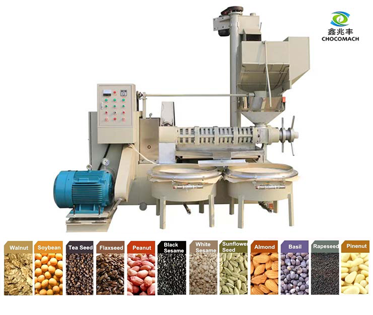 Screw Oil Press Sunflower seed Processing