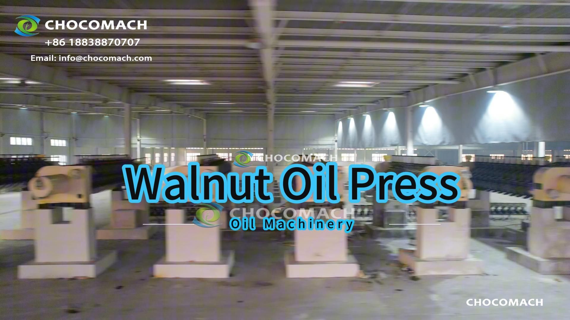 On the occasion of the New Year of 2024, 7 sets of CHOCOMACH friendly walnut oil presses are sent to Xinjiang Province