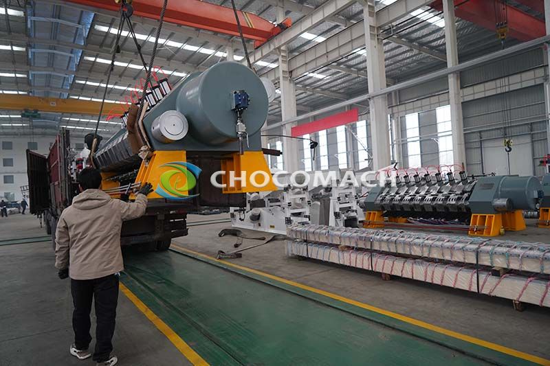 Congratulations on the delivery of 4 sets of cocoa presses to Shandong Province