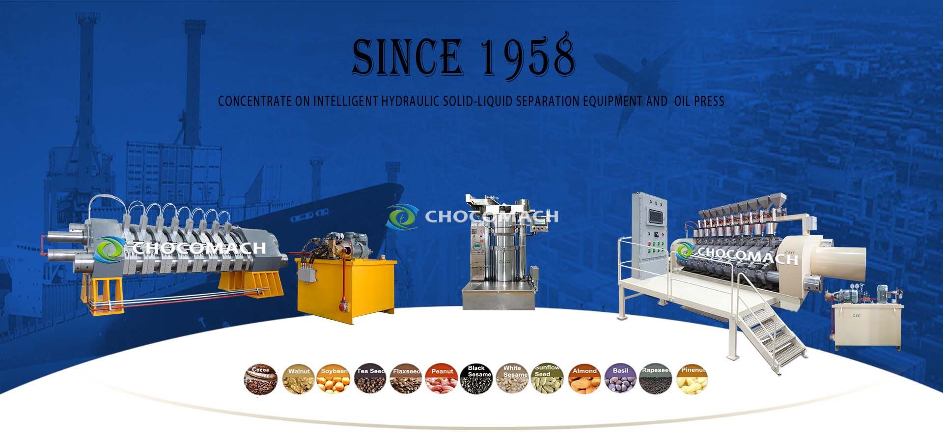 Video about CHOCOMACH press manufacturer