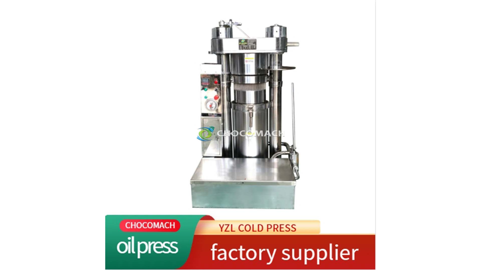 hydraulic oil press introduction#cocoa butter#sesame oil