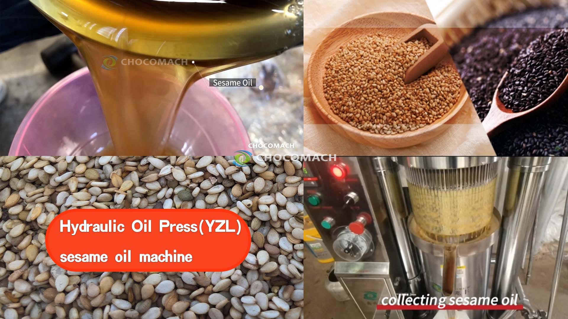 Hydraulic Seasame Oil Press_The Important Machine Of Sesame Oil Line