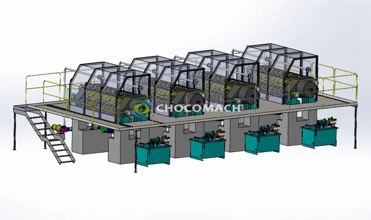 Liquid Horizontal Automatic Hydraulic Oil Press YZYW for Low Fat Cake