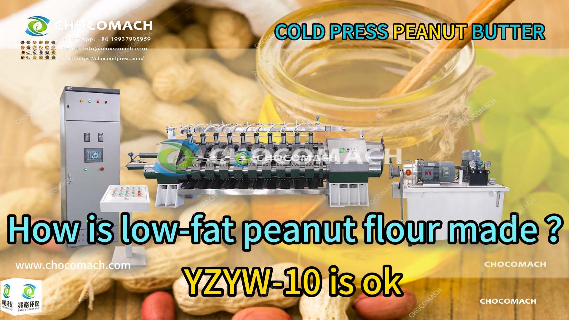 CHOCOMACH and Zhaoge Environmental Protection: Pioneering Quality and Innovation（peanut oil and peanut flour）