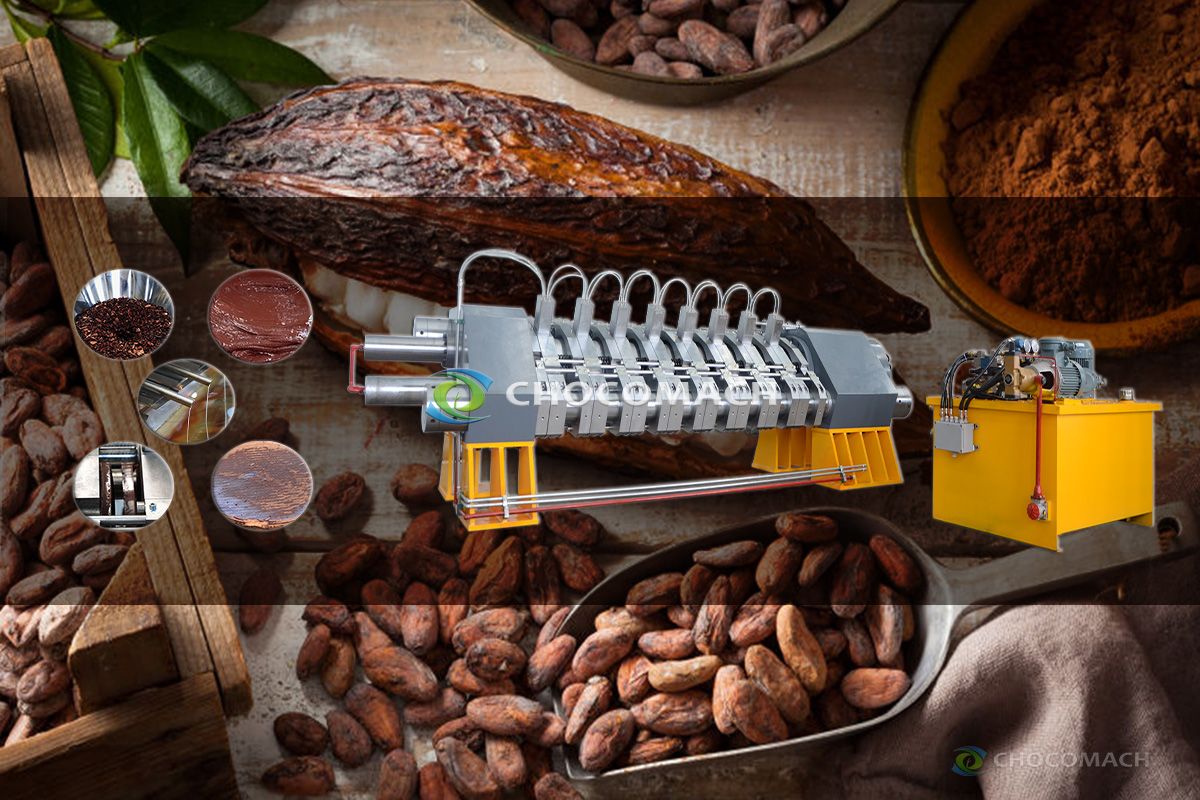 Low fat cocoa powder production line YZYW